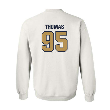 Georgia Tech - NCAA Football : Tawfiq Thomas - Classic Shersey Crewneck Sweatshirt-1