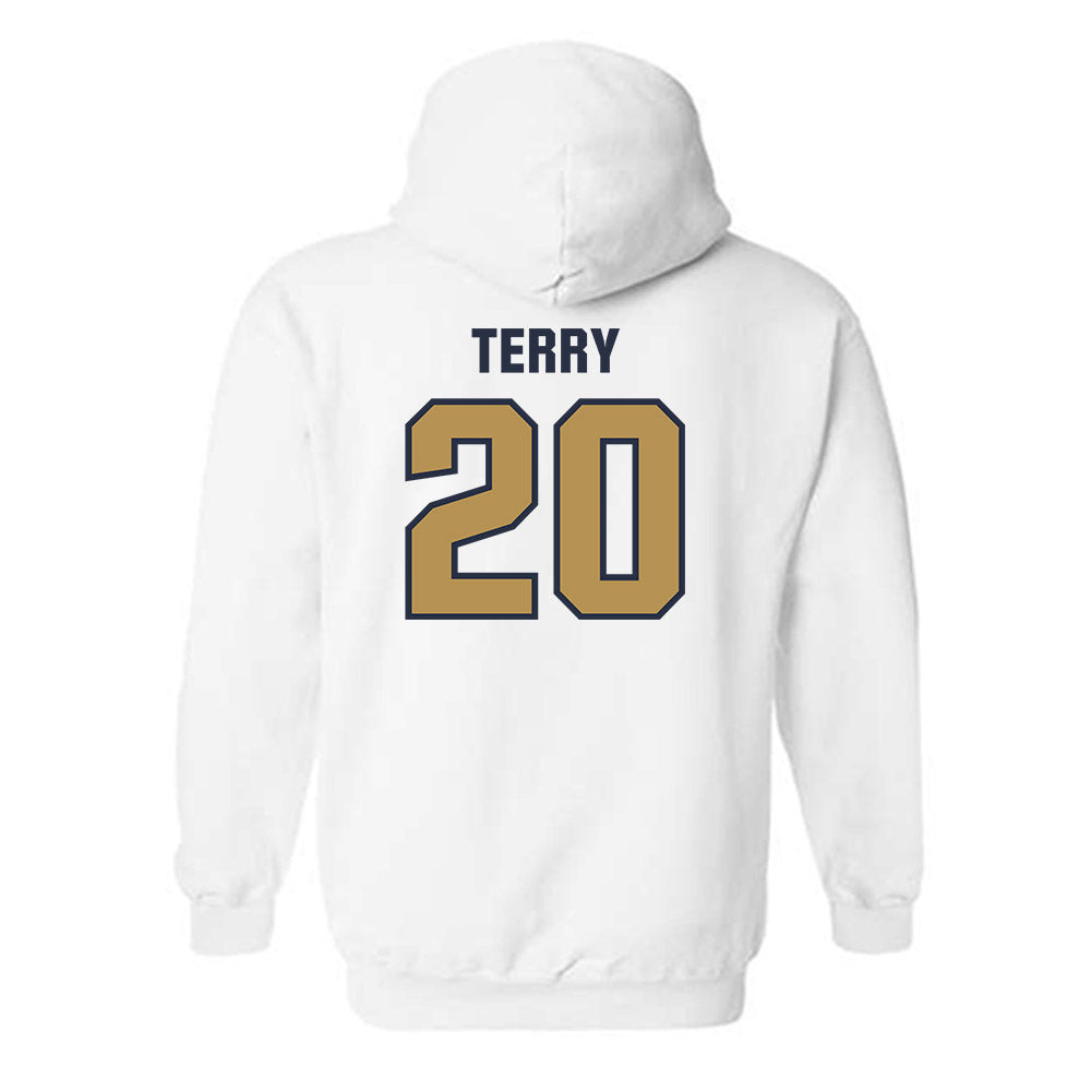 Georgia Tech - NCAA Football : Jaedyn Terry - Classic Shersey Hooded Sweatshirt-1