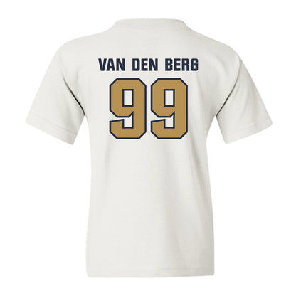 Georgia Tech - NCAA Football : Jordan van den Berg - Classic Shersey Youth T-Shirt-1