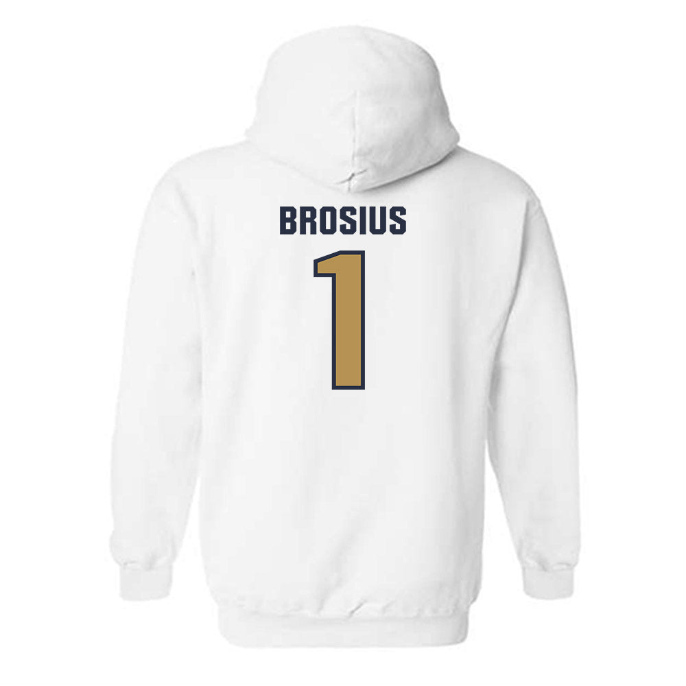 Georgia Tech - NCAA Baseball : Parker Brosius - Classic Shersey Hooded Sweatshirt-1