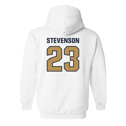 Georgia Tech - NCAA Football : Traeviss Stevenson - Classic Shersey Hooded Sweatshirt-1