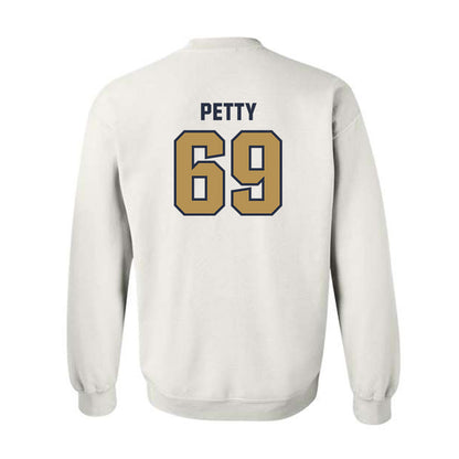 Georgia Tech - NCAA Football : Josh Petty - Classic Shersey Crewneck Sweatshirt-1