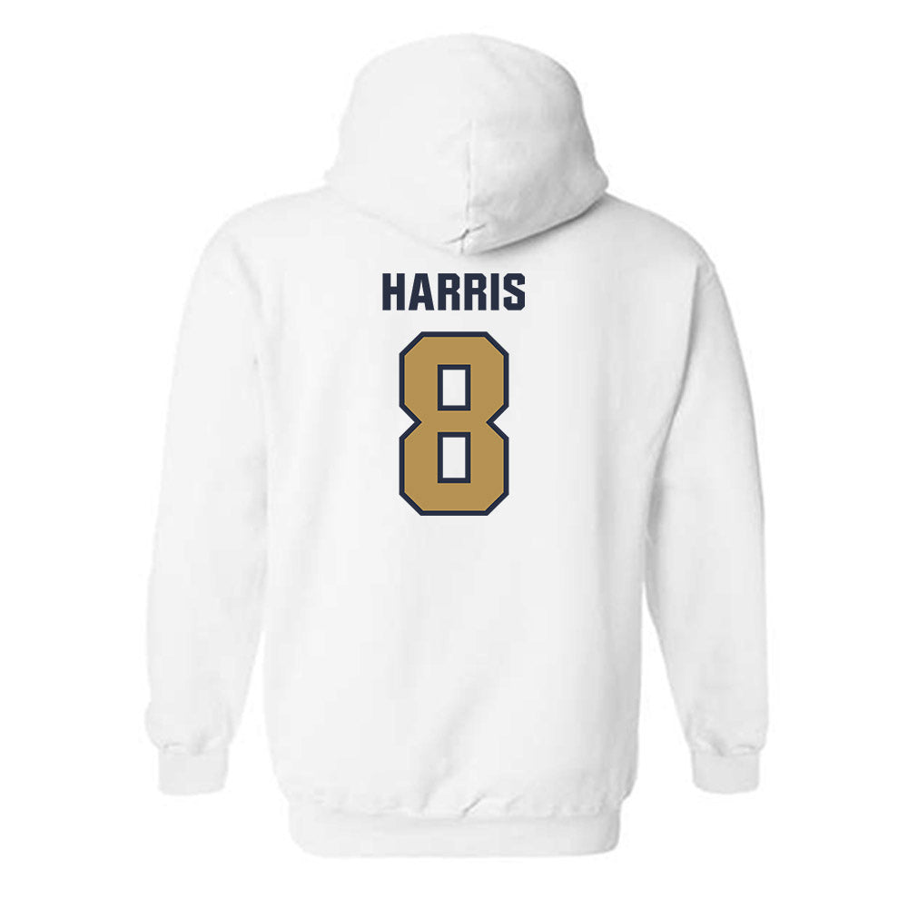 Georgia Tech - NCAA Football : Gavin Harris - Classic Shersey Hooded Sweatshirt-1