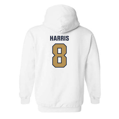 Georgia Tech - NCAA Football : Gavin Harris - Classic Shersey Hooded Sweatshirt-1