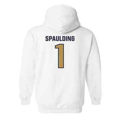 Georgia Tech - NCAA Football : Cayman Spaulding - Classic Shersey Hooded Sweatshirt-1