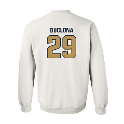 Georgia Tech - NCAA Football : Jonas Duclona - Classic Shersey Crewneck Sweatshirt-1