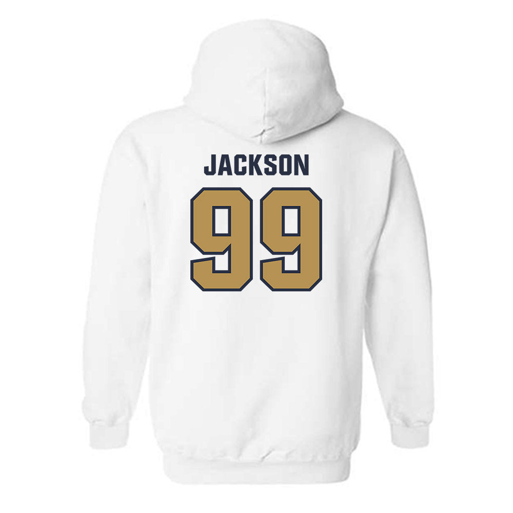 Georgia Tech - NCAA Football : Vincent Jackson - Classic Shersey Hooded Sweatshirt-1