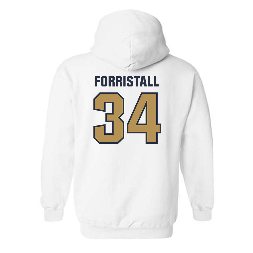 Georgia Tech - NCAA Football : Myles Forristall - Classic Shersey Hooded Sweatshirt-1