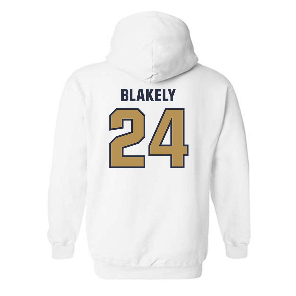 Georgia Tech - NCAA Baseball : Jackson Blakely - Classic Shersey Hooded Sweatshirt-1