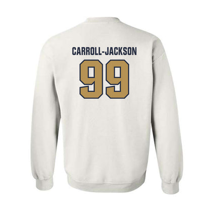 Georgia Tech - NCAA Football : Vincent Carroll-Jackson - Classic Shersey Crewneck Sweatshirt-1