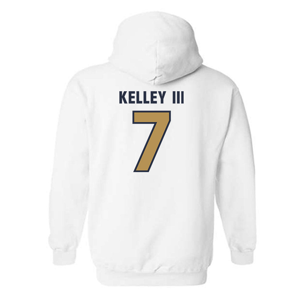 Georgia Tech - NCAA Men's Basketball : Chas Kelley III - Classic Shersey Hooded Sweatshirt-1