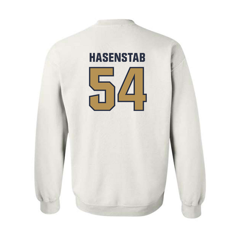 Georgia Tech - NCAA Baseball : Riley Hasenstab - Classic Shersey Crewneck Sweatshirt-1