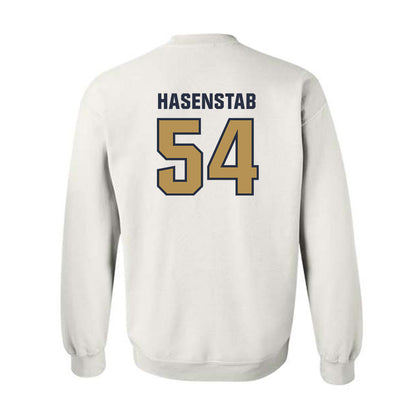 Georgia Tech - NCAA Baseball : Riley Hasenstab - Classic Shersey Crewneck Sweatshirt-1