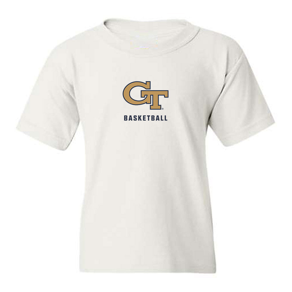 Georgia Tech - NCAA Men's Basketball : Peyton Marshall - Classic Shersey Youth T-Shirt-0