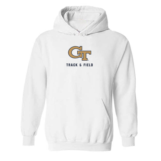 Georgia Tech - NCAA Women's Track & Field : Kennedy Myers - Classic Shersey Hooded Sweatshirt-0