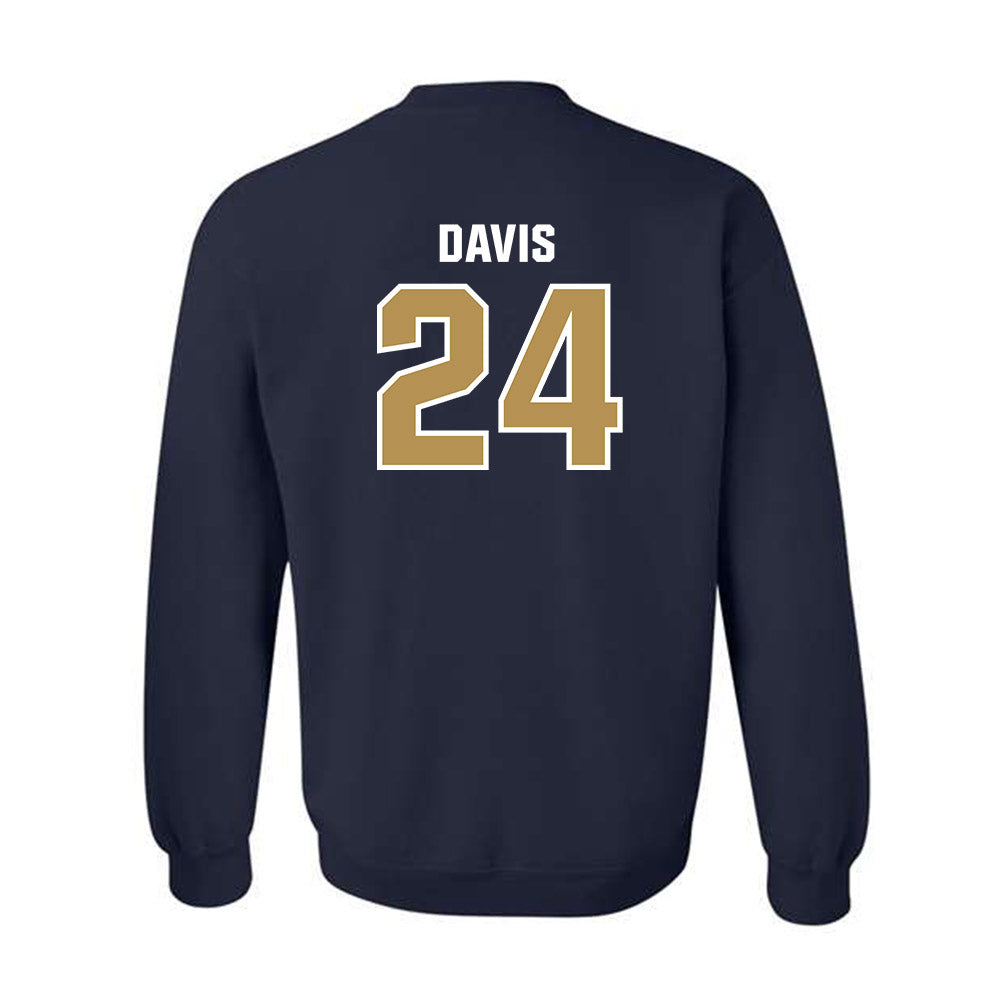 Georgia Tech - NCAA Football : Trenton Davis - Classic Shersey Crewneck Sweatshirt-1