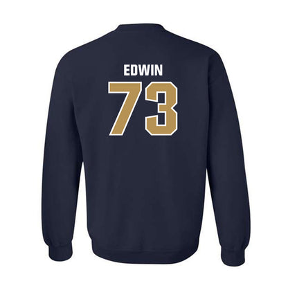 Georgia Tech - NCAA Football : Favour Edwin - Classic Shersey Crewneck Sweatshirt-1