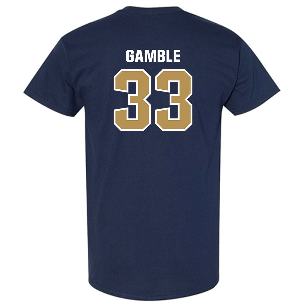 Georgia Tech - NCAA Football : CJ Gamble - Classic Shersey T-Shirt-1