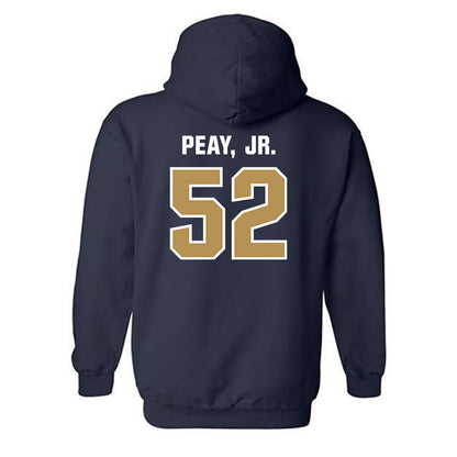 Georgia Tech - NCAA Football : Kevin Peay, Jr. - Classic Shersey Hooded Sweatshirt-1