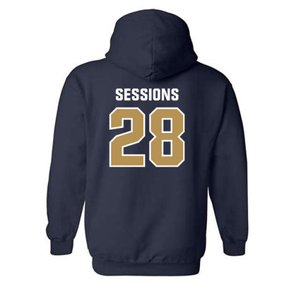 Georgia Tech - NCAA Football : Elgin Sessions - Classic Shersey Hooded Sweatshirt-1