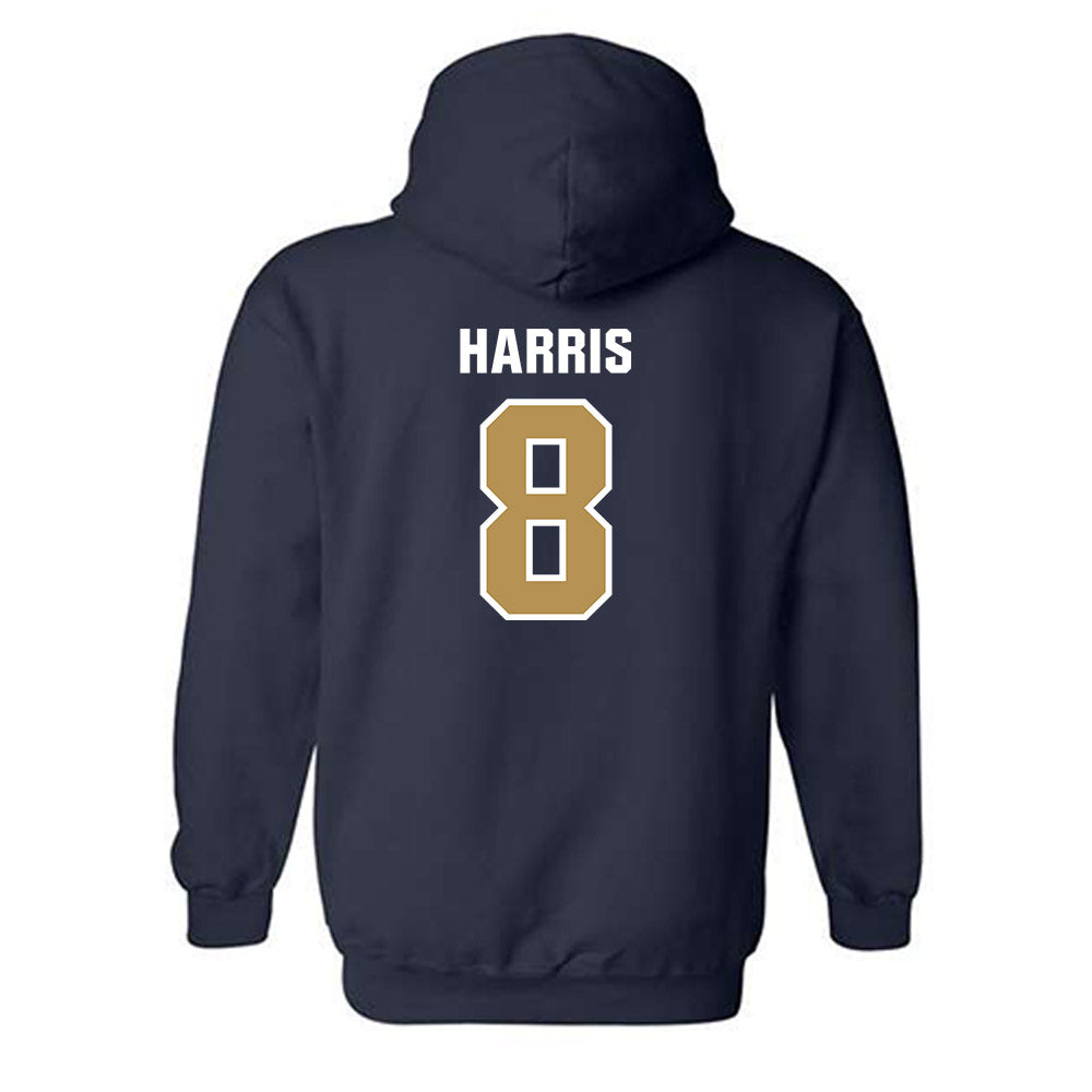Georgia Tech - NCAA Football : Gavin Harris - Classic Shersey Hooded Sweatshirt-1