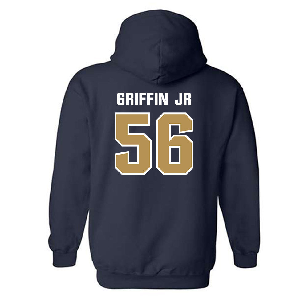 Georgia Tech - NCAA Football : Tim Griffin Jr - Classic Shersey Hooded Sweatshirt-1