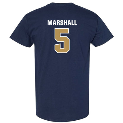 Georgia Tech - NCAA Men's Basketball : Peyton Marshall - Classic Shersey T-Shirt-1
