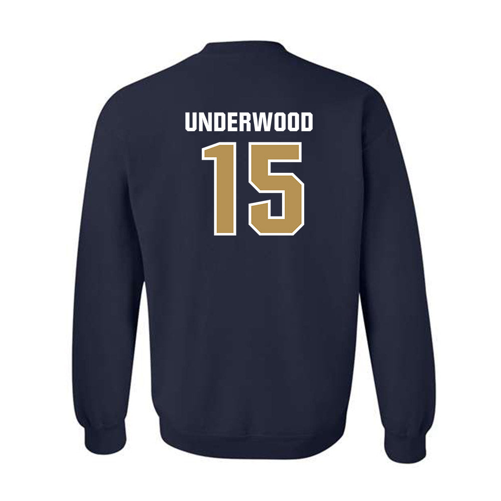 Georgia Tech - NCAA Baseball : Cooper Underwood - Classic Shersey Crewneck Sweatshirt-1