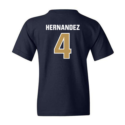 Georgia Tech - NCAA Baseball : Alex Hernandez - Classic Shersey Youth T-Shirt-1