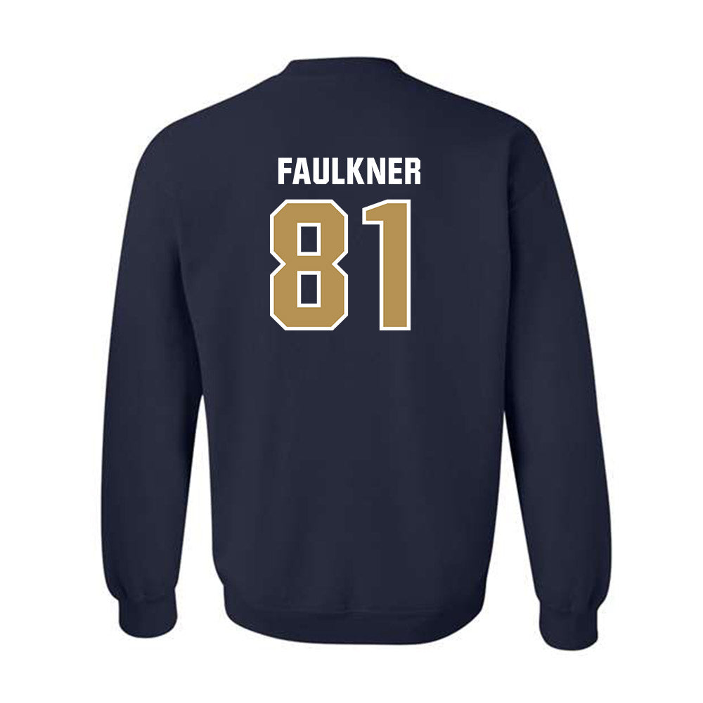 Georgia Tech - NCAA Football : Cal Faulkner - Classic Shersey Crewneck Sweatshirt-1