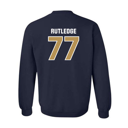 Georgia Tech - NCAA Football : Keylan Rutledge - Classic Shersey Crewneck Sweatshirt-1