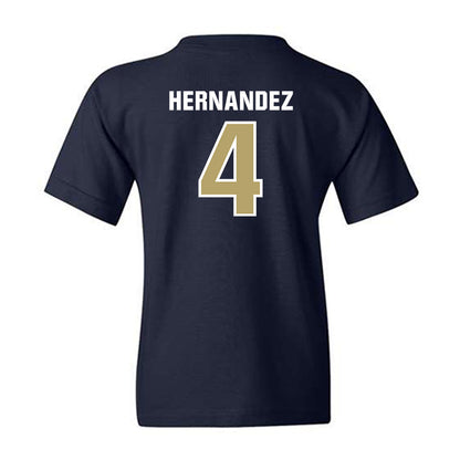 Georgia Tech - NCAA Baseball : Alex Hernandez - Classic Shersey Youth T-Shirt-1