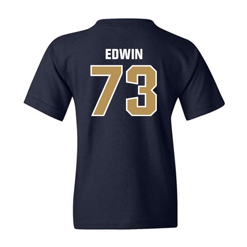 Georgia Tech - NCAA Football : Favour Edwin - Classic Shersey Youth T-Shirt-1