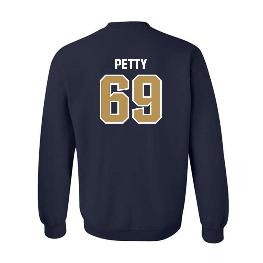 Georgia Tech - NCAA Football : Josh Petty - Classic Shersey Crewneck Sweatshirt-1