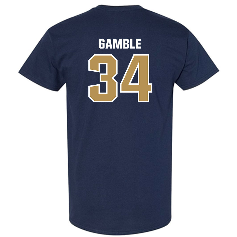 Georgia Tech - NCAA Football : CJ Gamble - Classic Shersey T-Shirt-1