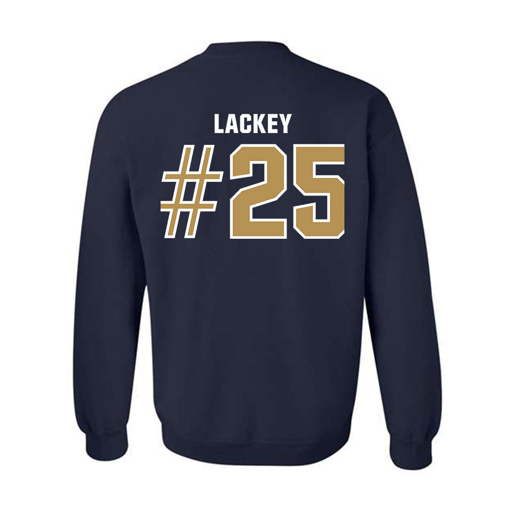 Georgia Tech - NCAA Baseball : Vahn Lackey - Classic Shersey Crewneck Sweatshirt-1