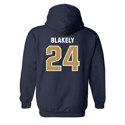 Georgia Tech - NCAA Baseball : Jackson Blakely - Classic Shersey Hooded Sweatshirt-1