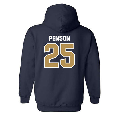 Georgia Tech - NCAA Football : Dalen Penson - Classic Shersey Hooded Sweatshirt-1