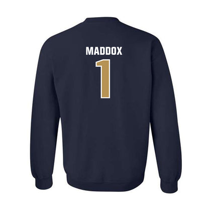 Georgia Tech - NCAA Football : Trelain Maddox - Classic Shersey Crewneck Sweatshirt-1