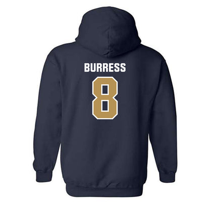 Georgia Tech - NCAA Baseball : Drew Burress - Classic Shersey Hooded Sweatshirt-1