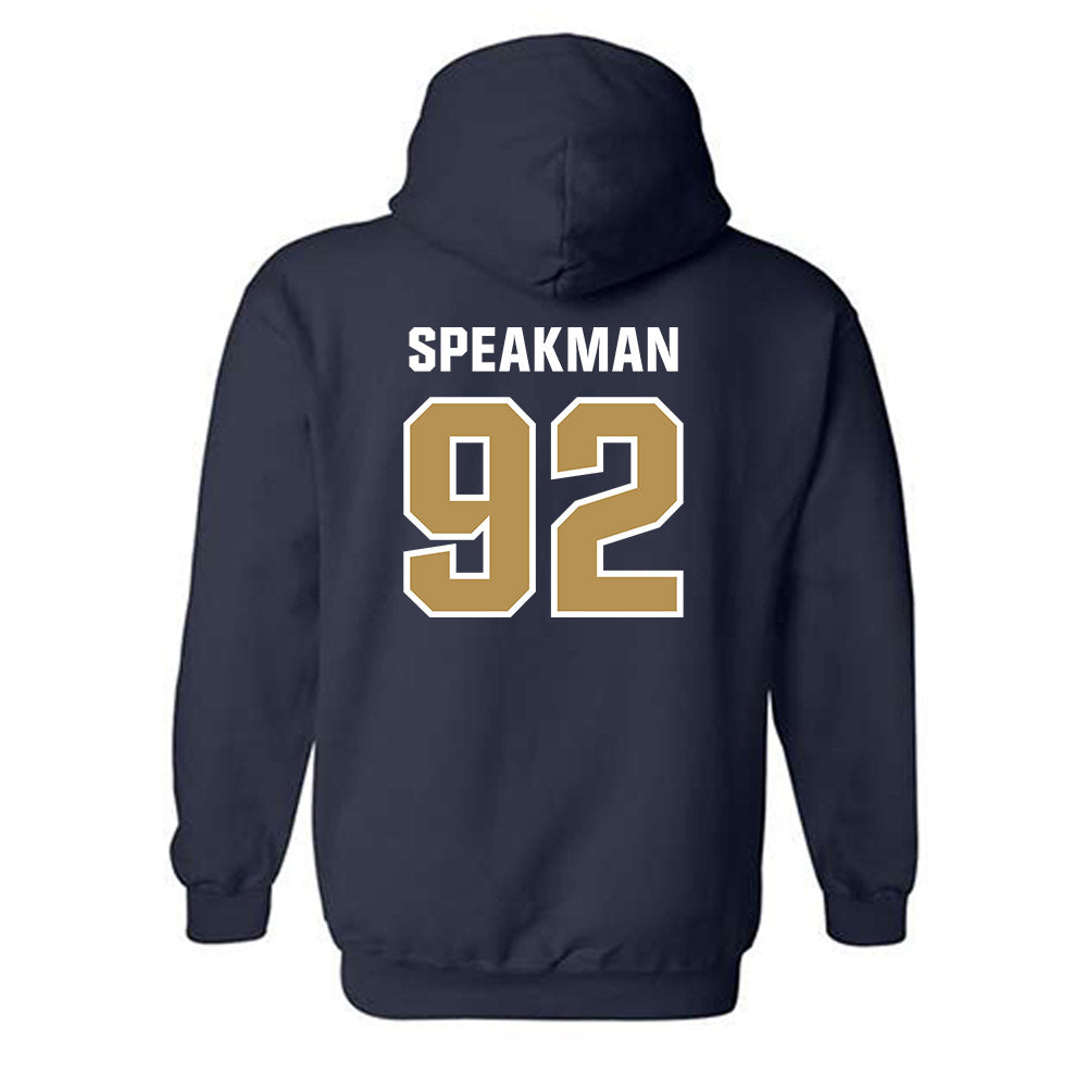 Georgia Tech - NCAA Football : Christian Speakman - Classic Shersey Hooded Sweatshirt-1