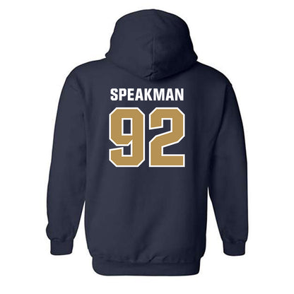 Georgia Tech - NCAA Football : Christian Speakman - Classic Shersey Hooded Sweatshirt-1