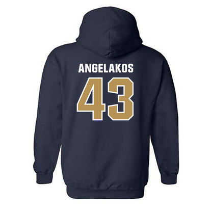 Georgia Tech - NCAA Baseball : Dimitri Angelakos - Classic Shersey Hooded Sweatshirt-1