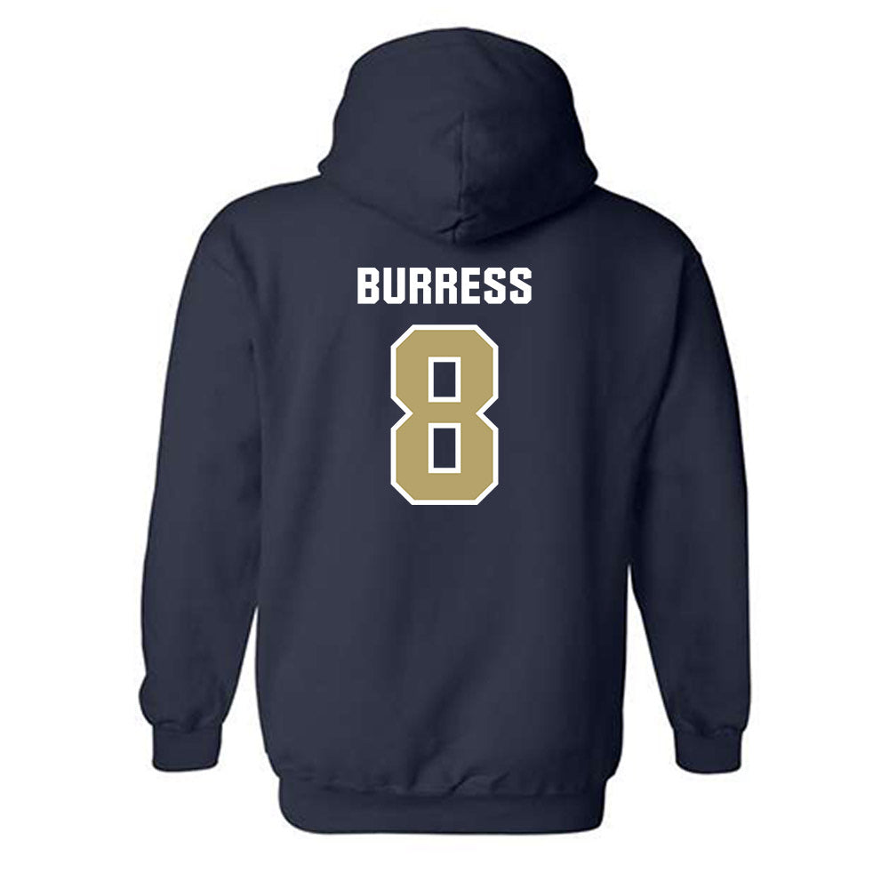 Georgia Tech - NCAA Baseball : Drew Burress - Classic Shersey Hooded Sweatshirt-1