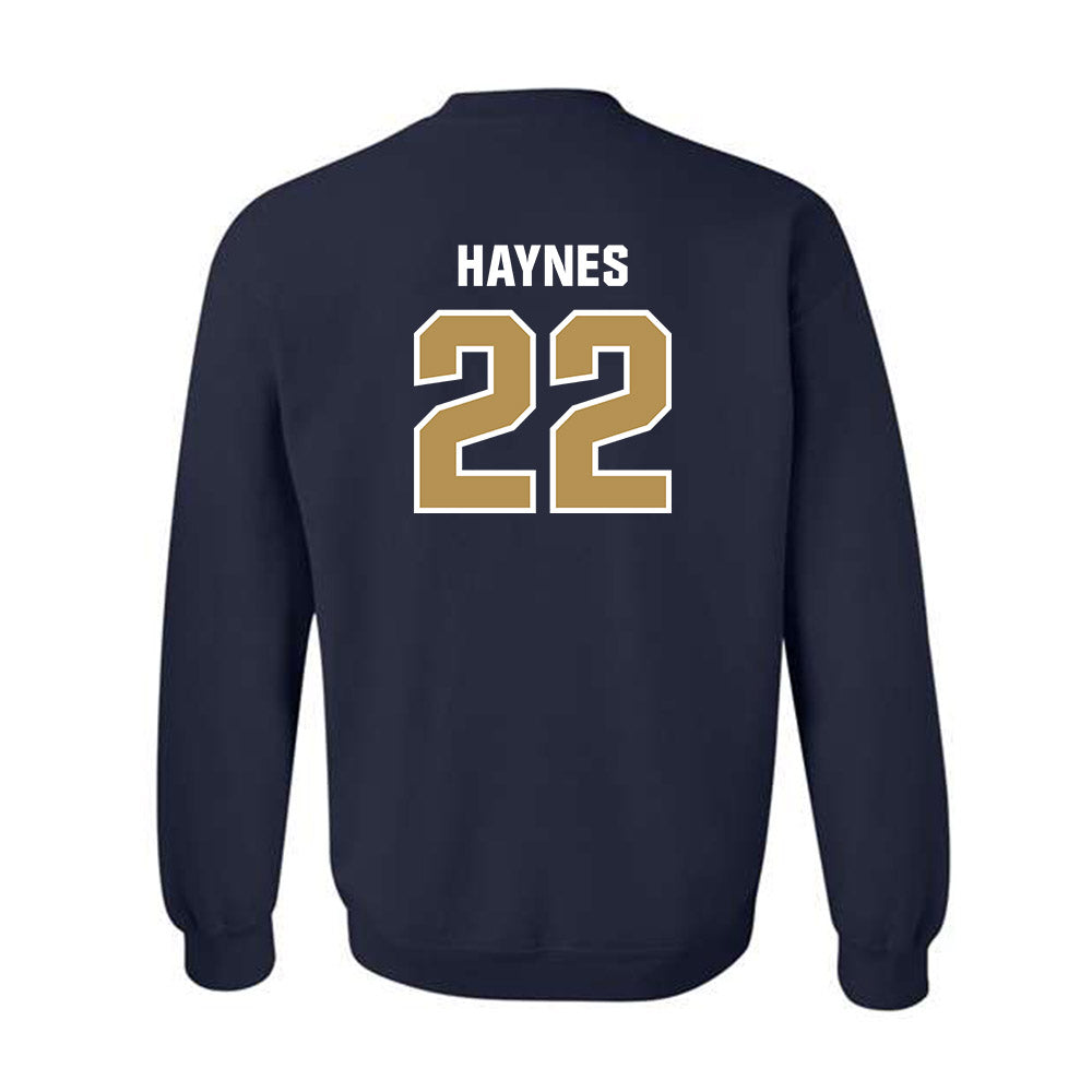 Georgia Tech - NCAA Football : Justice Haynes - Classic Shersey Crewneck Sweatshirt-1
