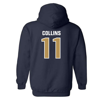 Georgia Tech - NCAA Football : Darnell Collins - Classic Shersey Hooded Sweatshirt-1
