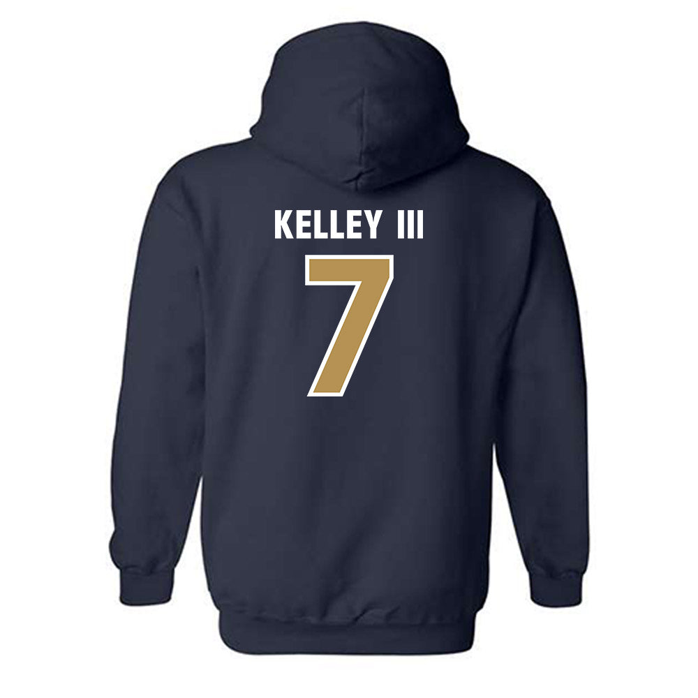 Georgia Tech - NCAA Men's Basketball : Chas Kelley III - Classic Shersey Hooded Sweatshirt-1