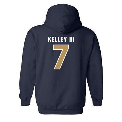 Georgia Tech - NCAA Men's Basketball : Chas Kelley III - Classic Shersey Hooded Sweatshirt-1