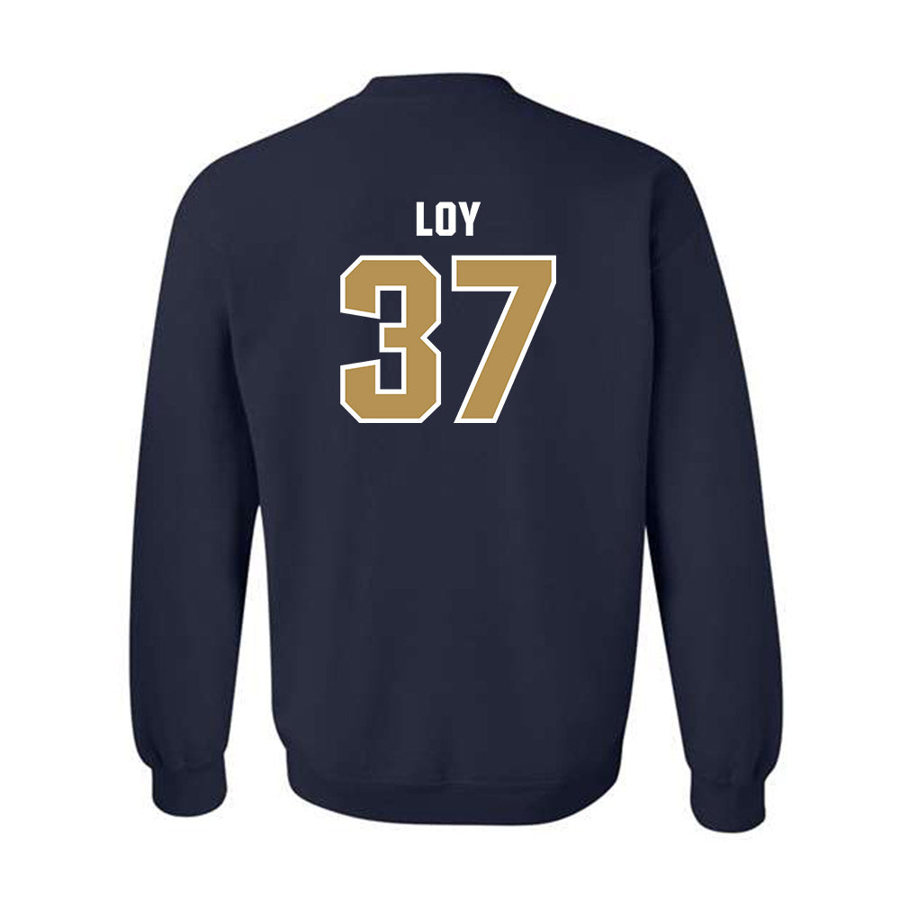 Georgia Tech - NCAA Baseball : Dylan Loy - Classic Shersey Crewneck Sweatshirt-1