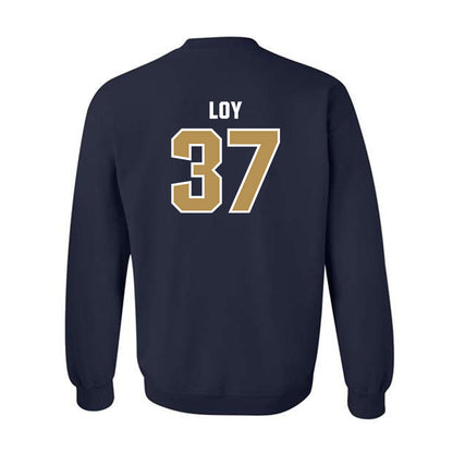 Georgia Tech - NCAA Baseball : Dylan Loy - Classic Shersey Crewneck Sweatshirt-1